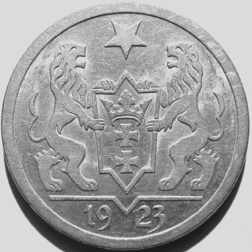  Danzig 2 Gulden 1923   