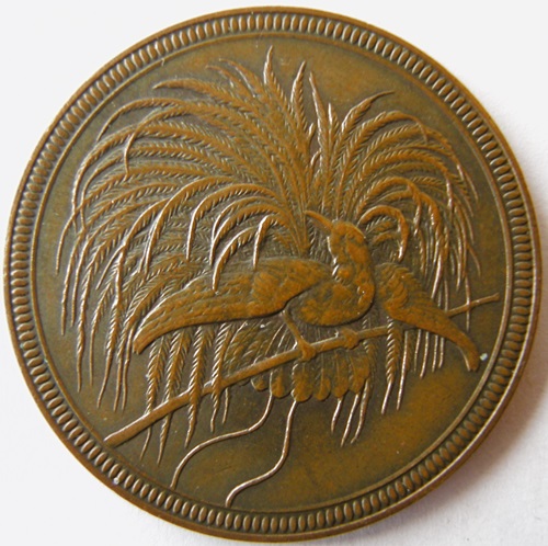  Deutsch Neuguinea 10 Pfennig 1894   