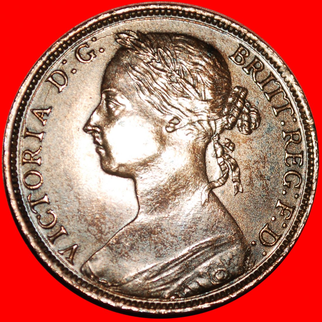  * 2 SOLD MISTRESS OF SEAS: GREAT BRITAIN★1 PENNY 1892★SHIP★VICTORIA 1837-1901★LOW START★ NO RESERVE!   