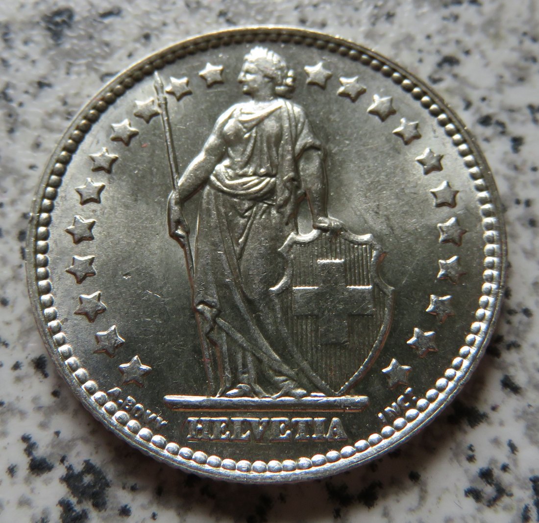  Schweiz 1 Franken 1964   