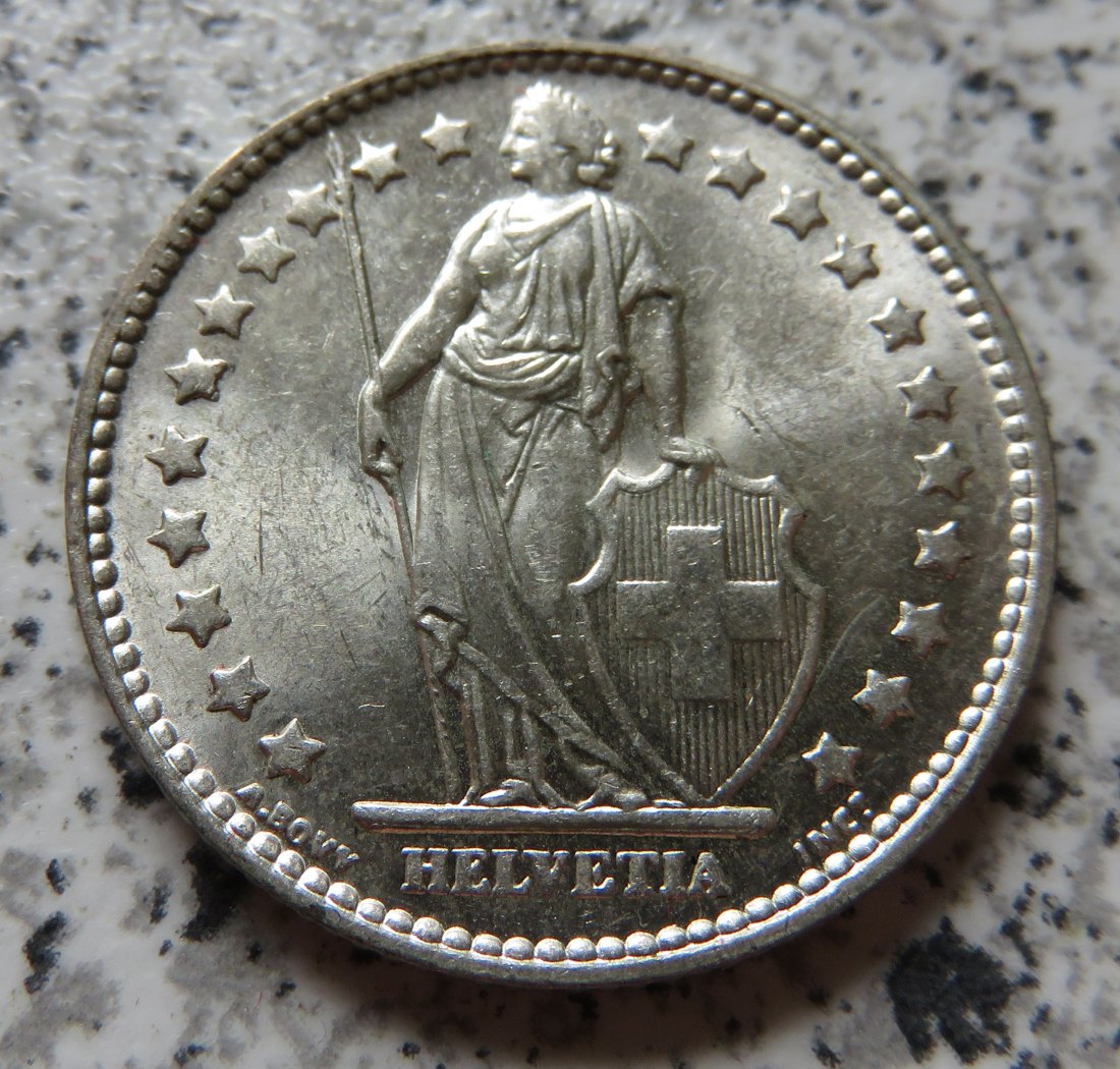  Schweiz 1 Franken 1965   