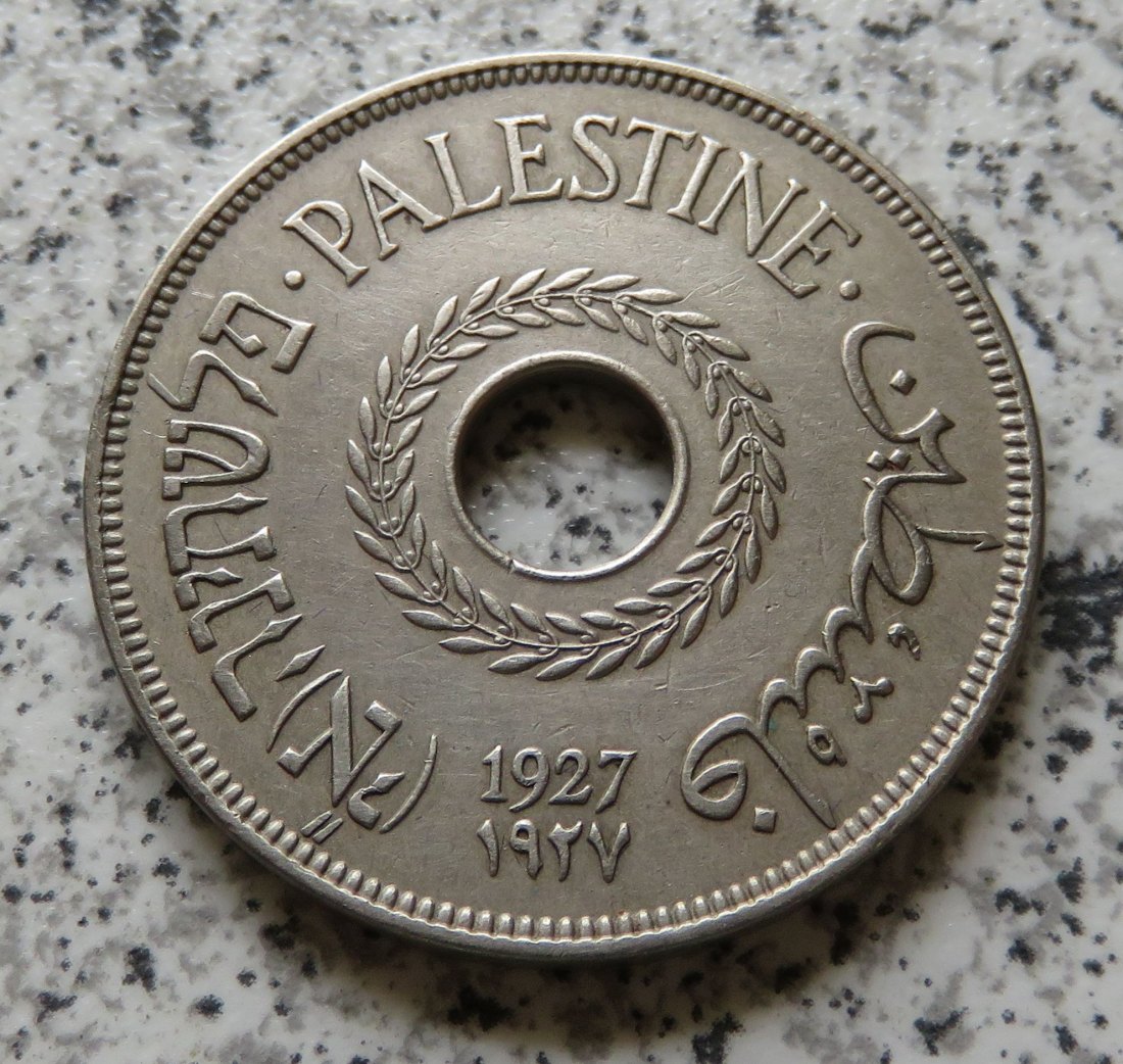  Palästina 20 Mils 1927   
