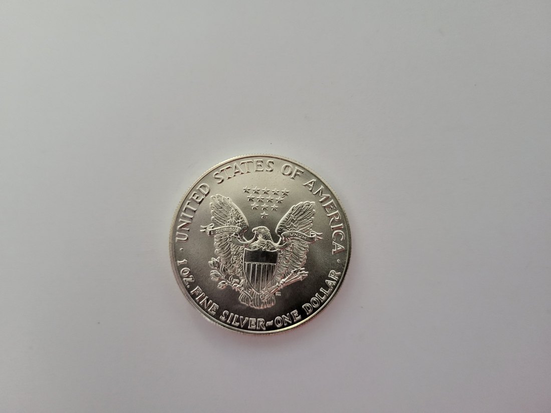 1 Dollar 1986 Silver Eagle 1 Oz 999,9/31,1g silber USA Spittalgold9800 (2447)   
