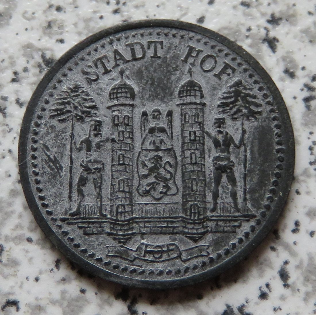  Hof 10 Pfennig 1918   