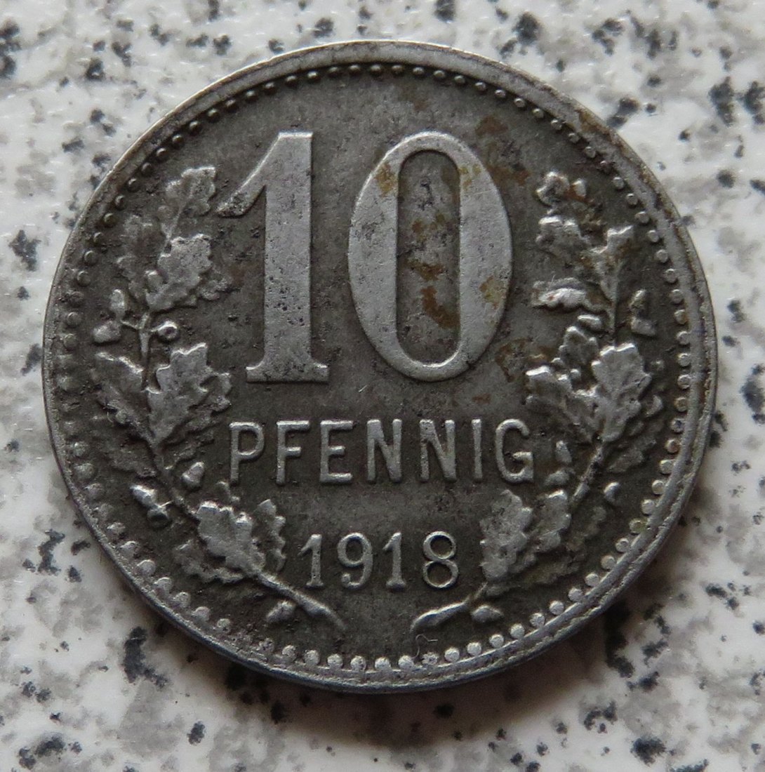  Iserlohn 10 Pfennig 1918   