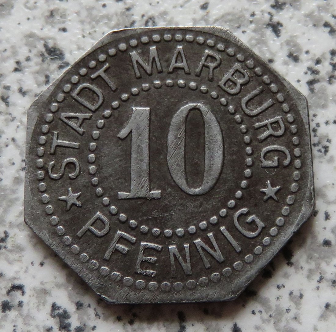  Marburg 10 Pfennig 1917   