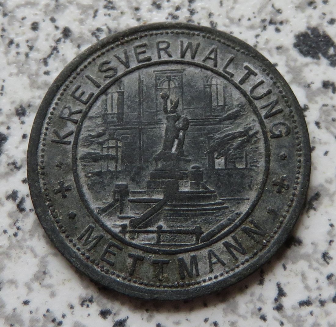  Mettmann 50 Pfennig 1917   