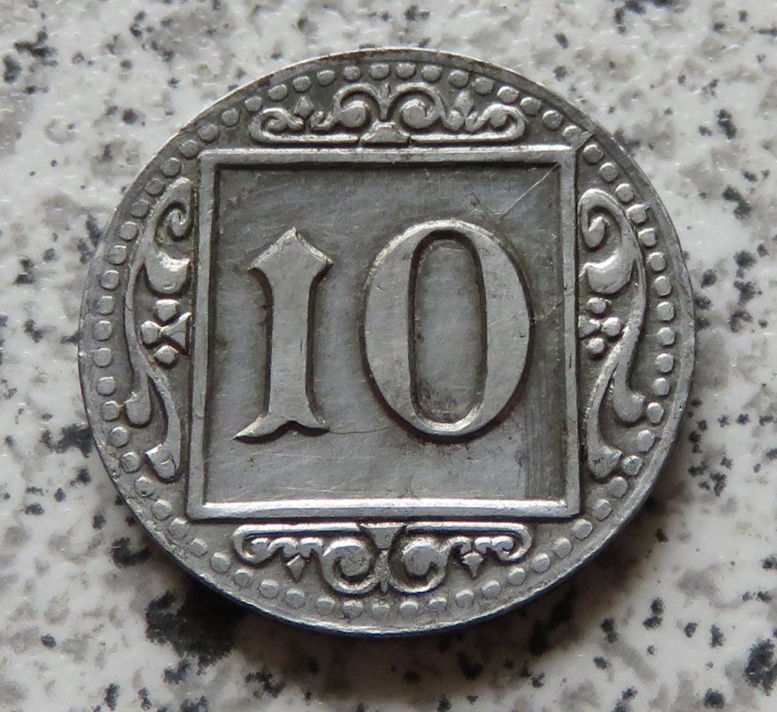  Münster 10 Pfennig 1918   