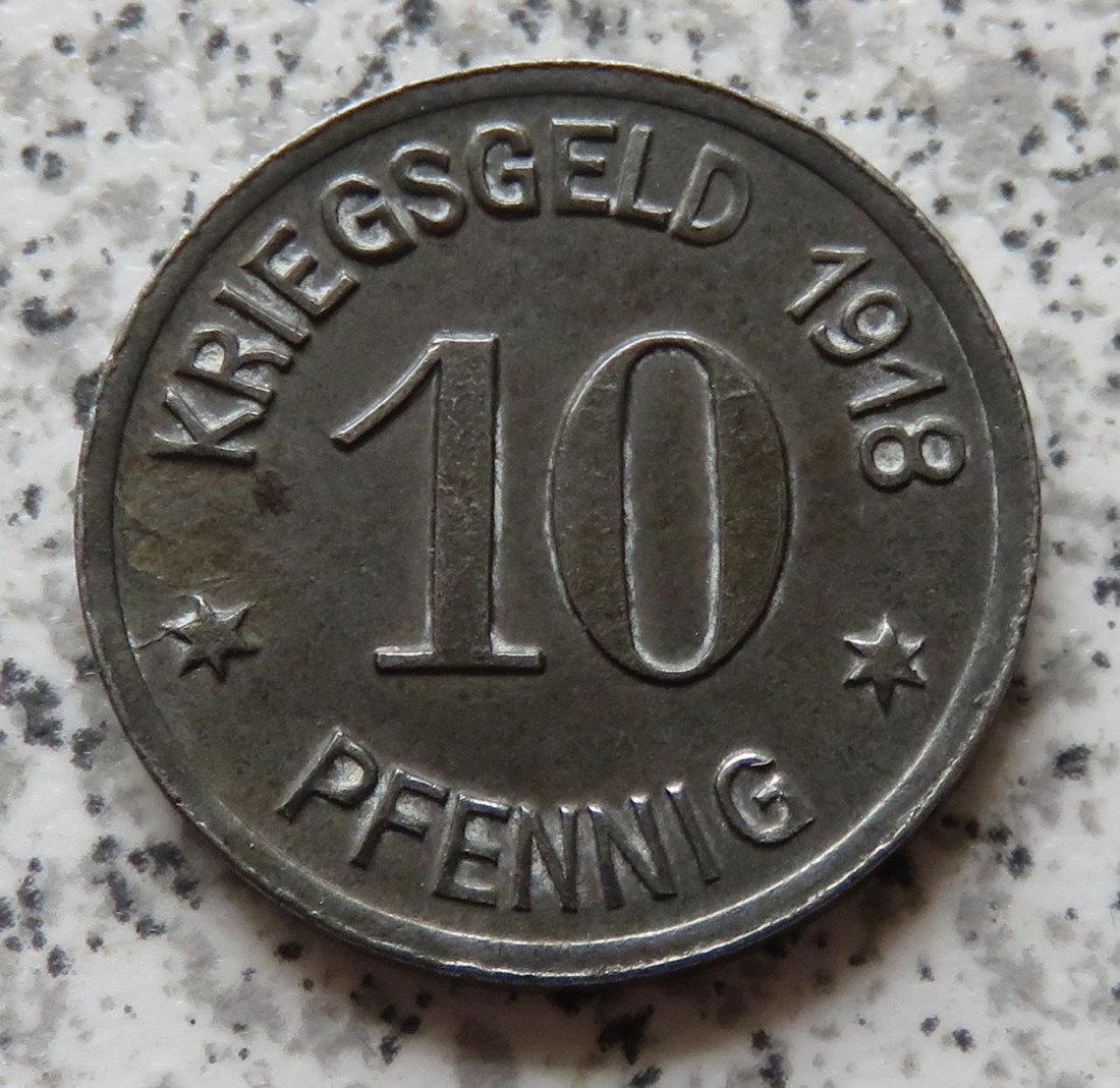  Neheim 10 Pfennig 1918   