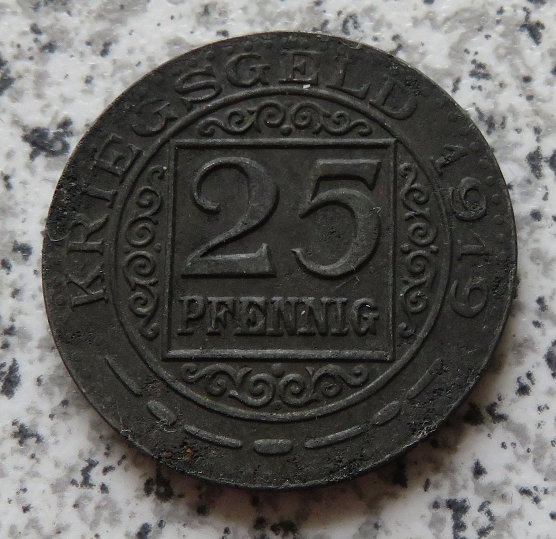  Oberhausen 25 Pfennig 1919   