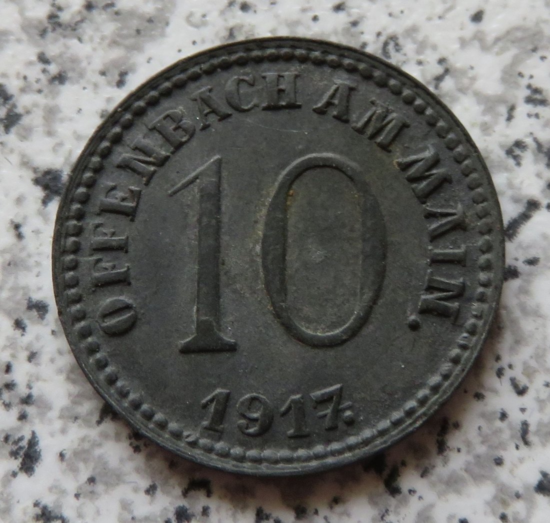  Offenbach 10 Pfennig 1917   
