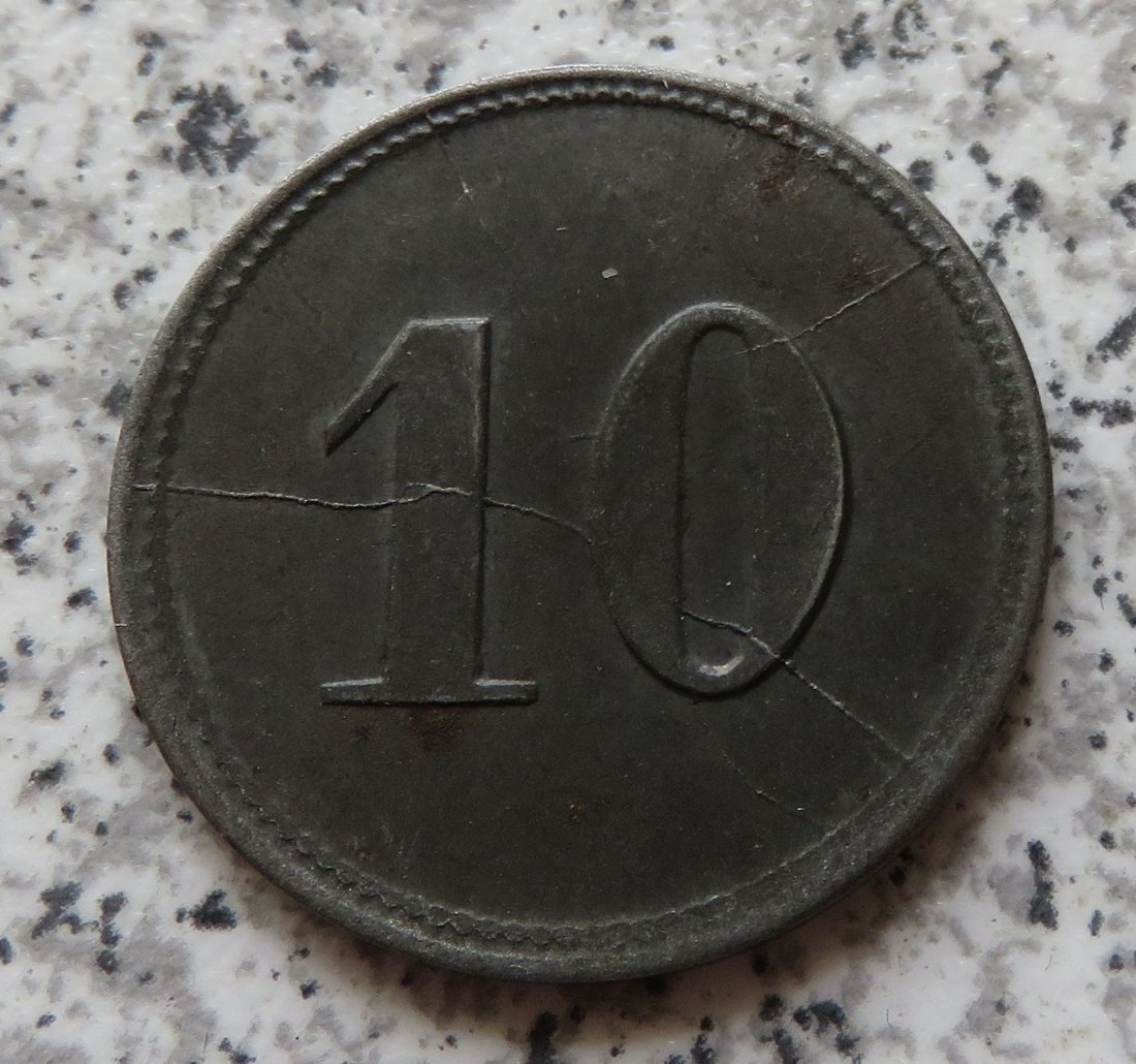  Pössneck 10 Pfennig 1918   
