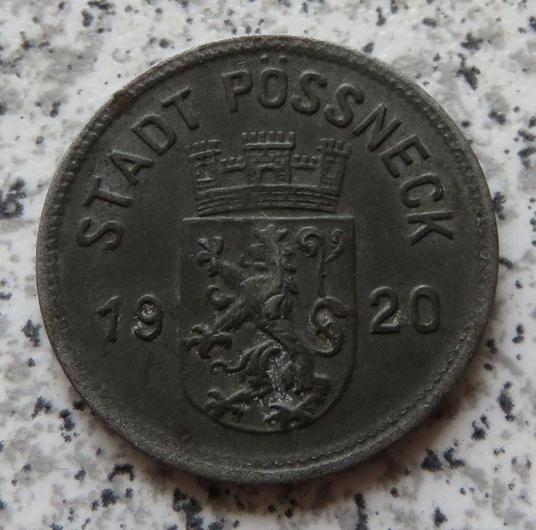  Pössneck 10 Pfennig 1918   