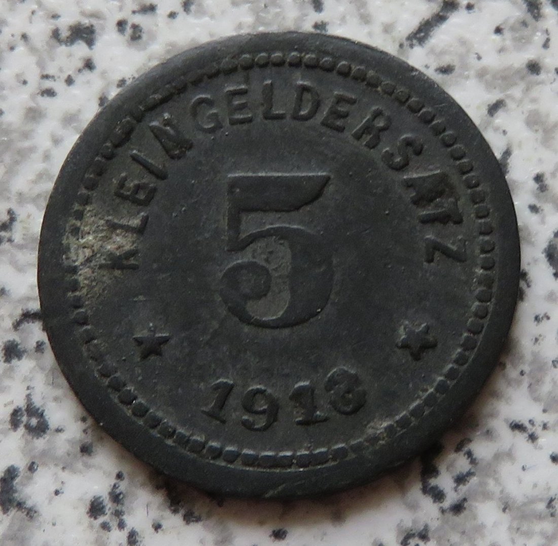  Querfurt 5 Pfennig 1918   