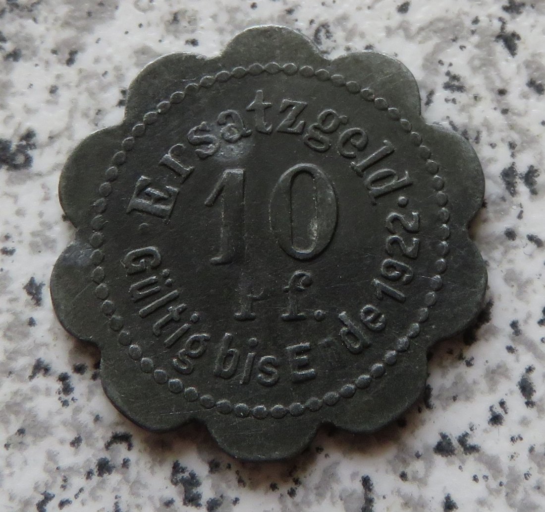  Stettin 10 Pfennig 1920   