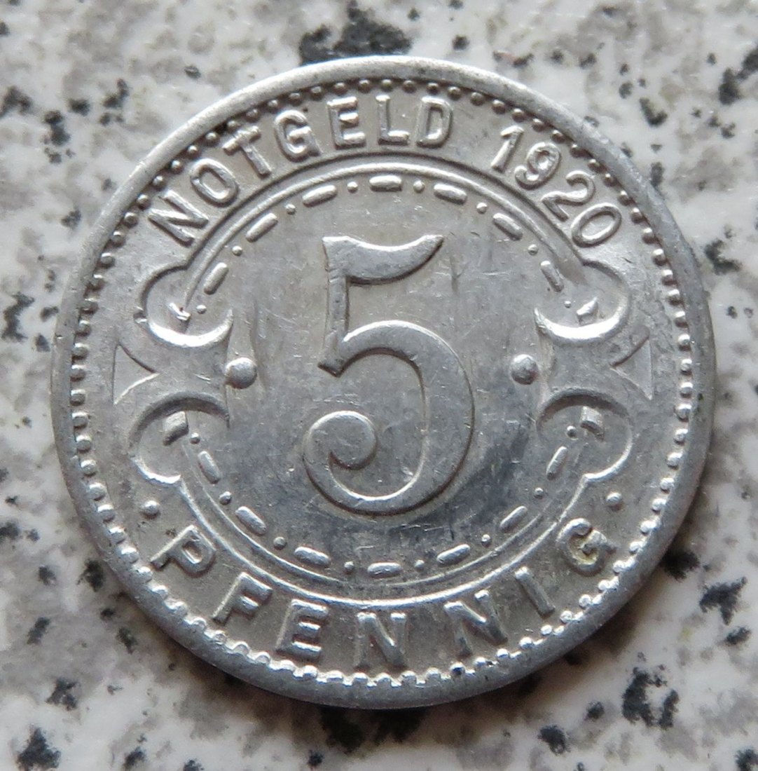  Witten 5 Pfennig 1920   