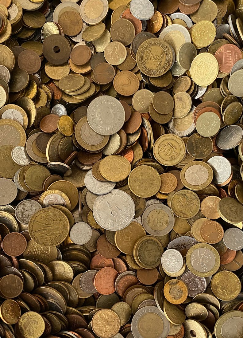  Riesen Lot Münzen ca 13 Kg meist Europa   