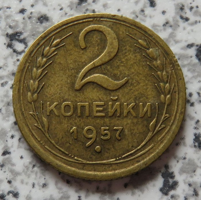  Sowjetunion 2 Kopeken 1957   