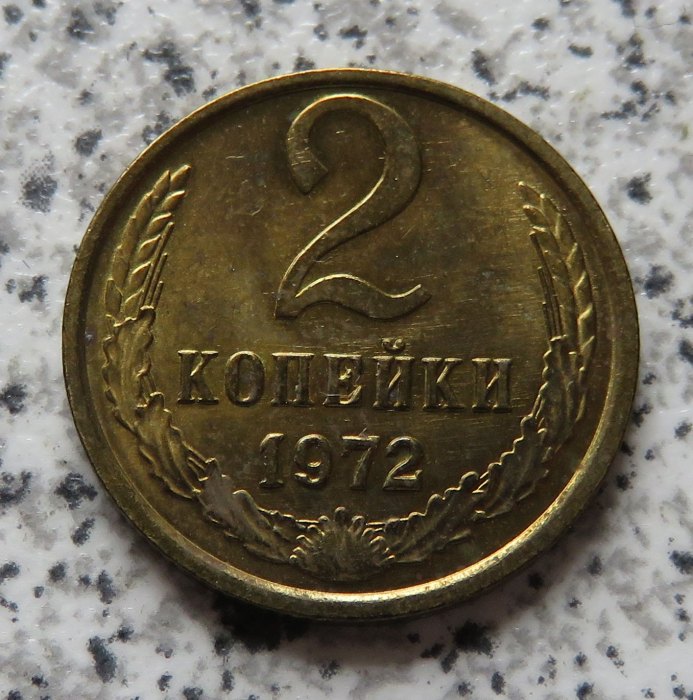  Sowjetunion 2 Kopeken 1972   