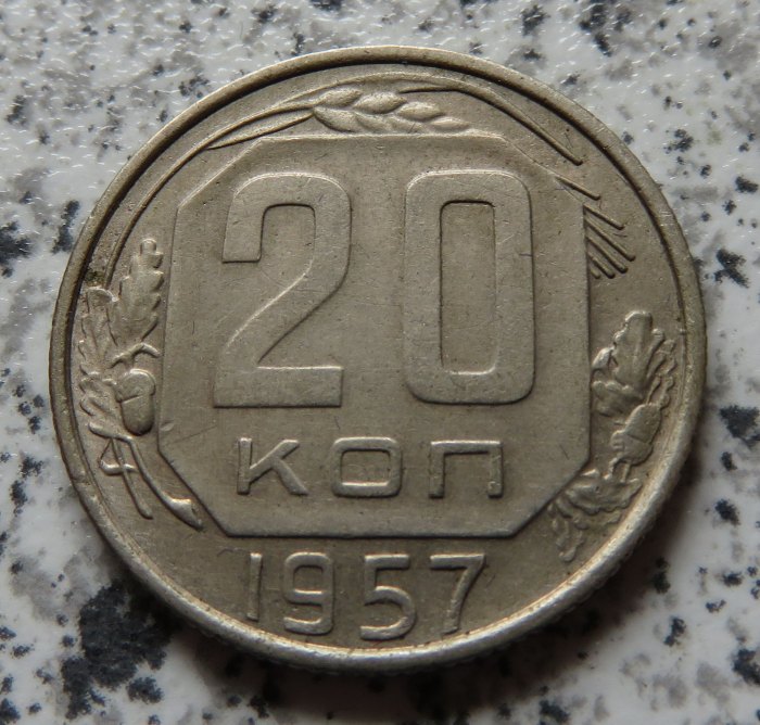  Sowjetunion 20 Kopeken 1957   