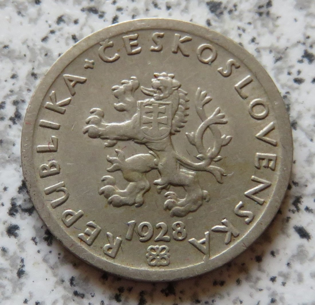  Tschechoslowakei 20 Heller 1928   