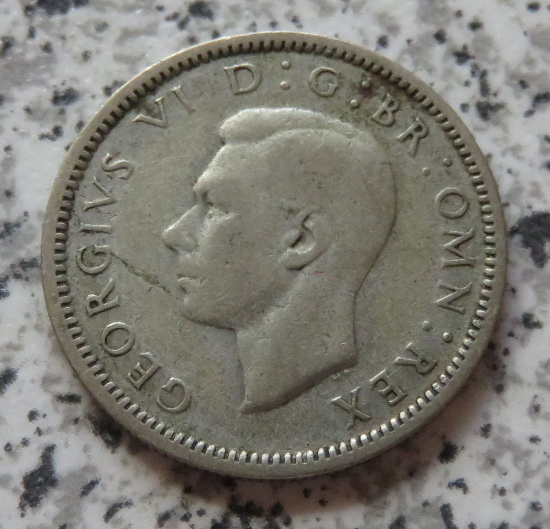  Großbritannien 6 Pence 1943   