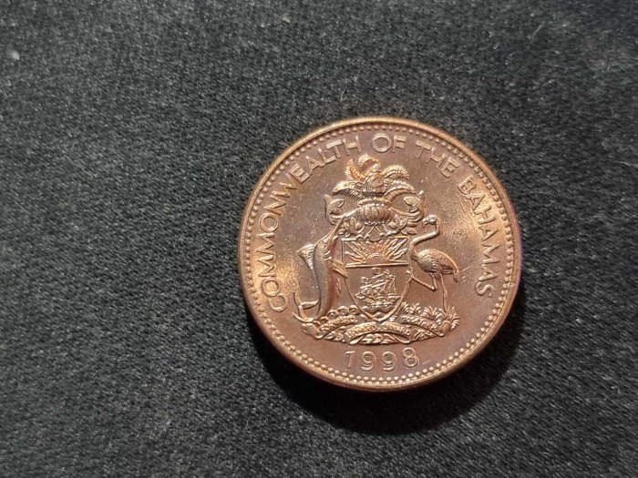  Bahamas 1 Cents 1998 STG   