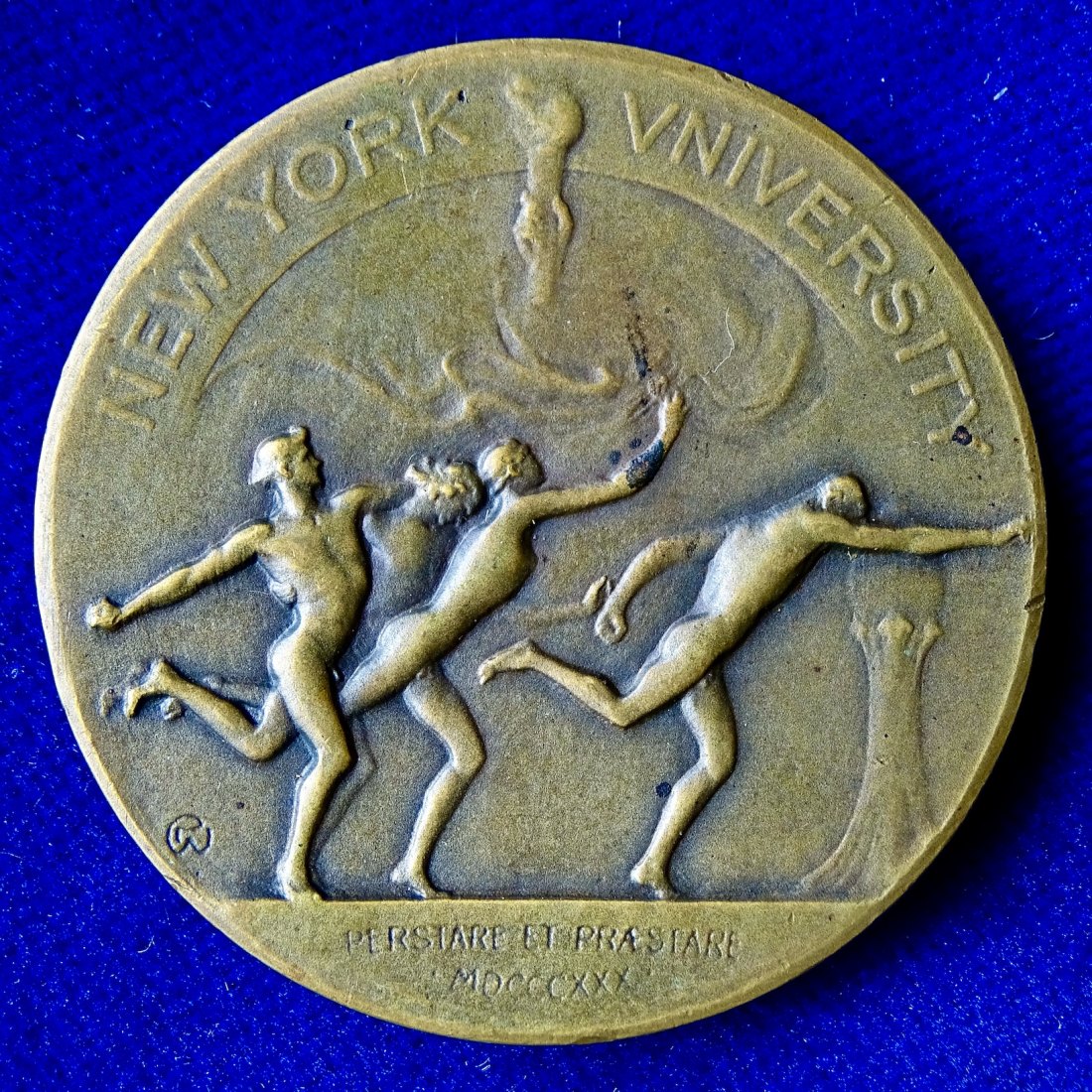  Universität New York Jahrespreis- Medaille in Physik: Samuel F. B. Morse Medal   