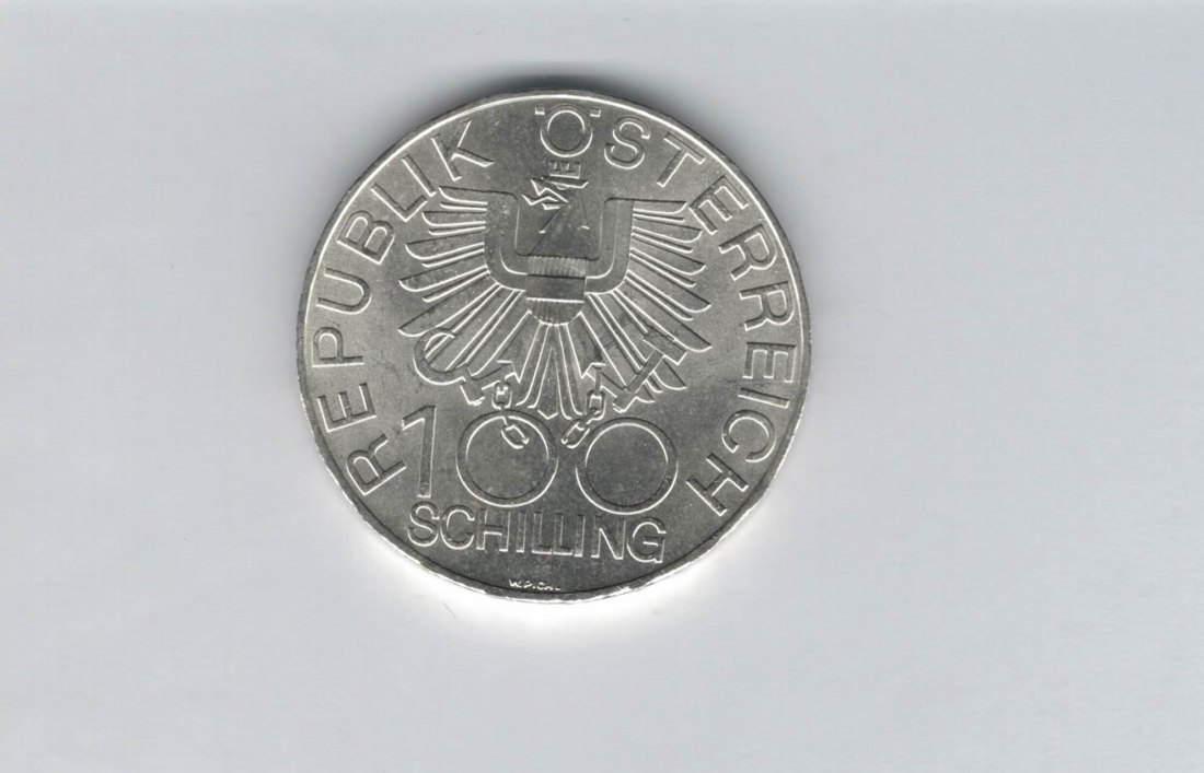  100 Schilling 1979 200 Jahre Innviertel bei Österreich silber Österreich 2.Rep (01914/22)   