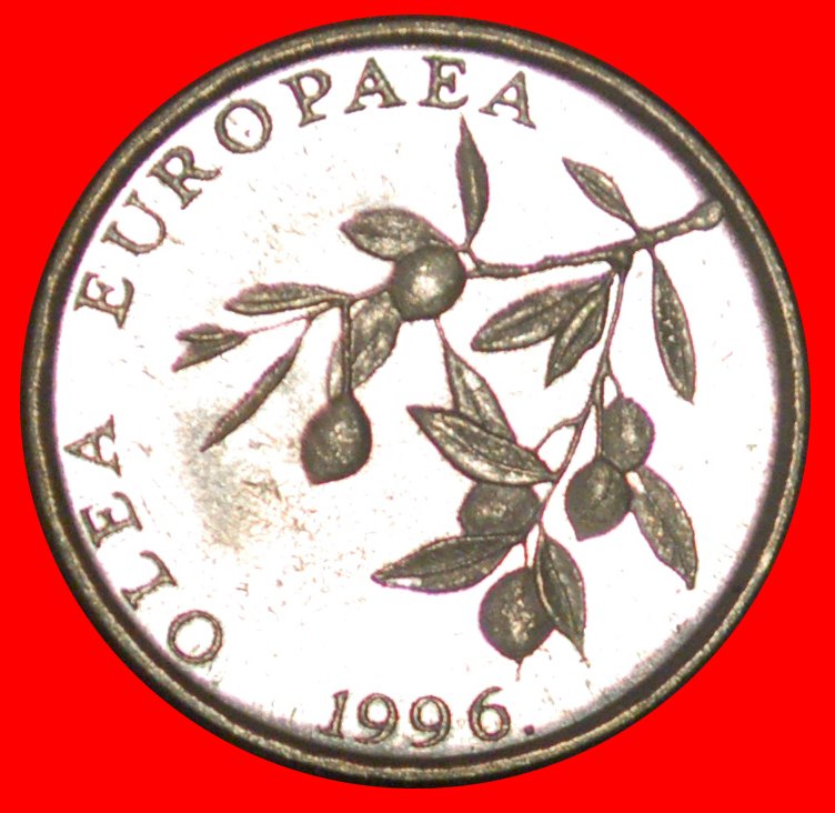  * LATIN OLIVE (1994-2022): CROATIA ★ 20 LIPAS 1996! MINT LUSTRE! LOW START★ NO RESERVE!   