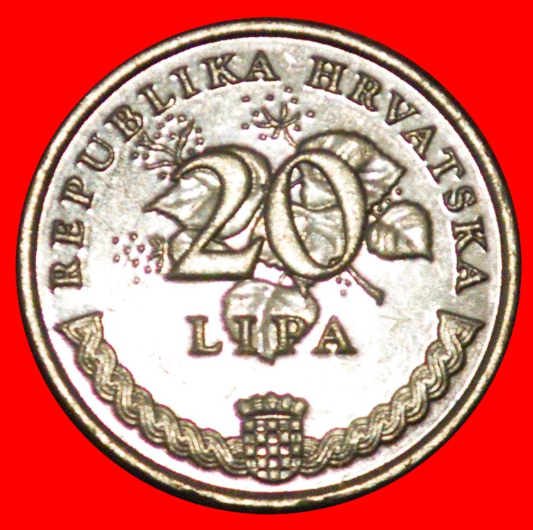  * LATIN OLIVE (1994-2022): CROATIA ★ 20 LIPAS 2018! MINT LUSTRE! LOW START★ NO RESERVE!   