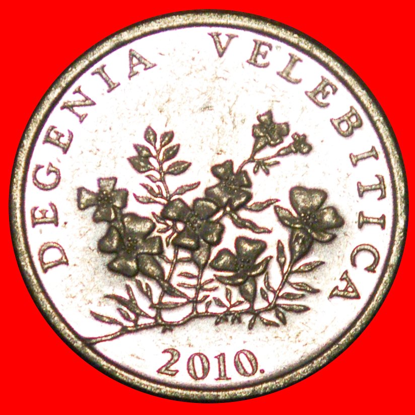  * LATIN (1994-2022): CROATIA ★ 50 LIPAS 2010 FLOWER! MINT LUSTRE! LOW START★ NO RESERVE!   