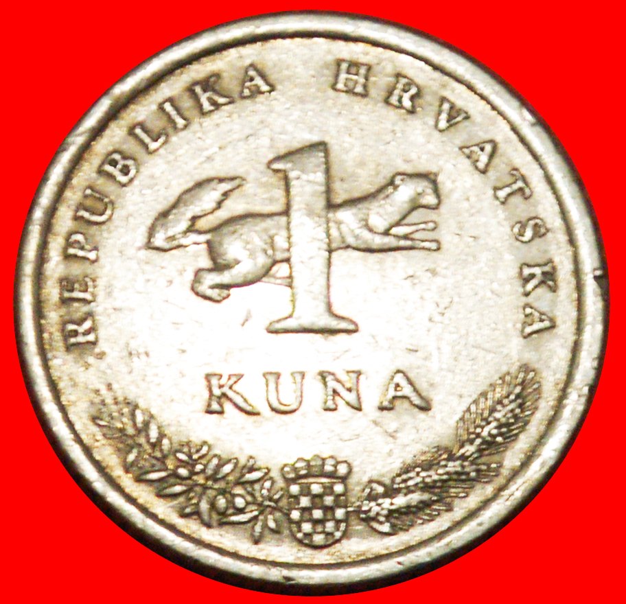  * 2 SOLD LATIN: CROATIA ★ 1 KUNA 1994-2004. NIGHTINGALE! LOW START★ NO RESERVE!   