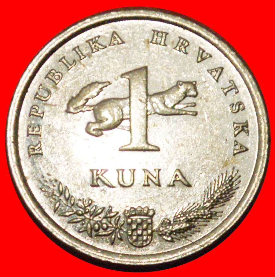  * LATIN (1994-2022): CROATIA ★ 1 KUNA 2006 NIGHTINGALE MINT LUSTRE! LOW START★ NO RESERVE!   