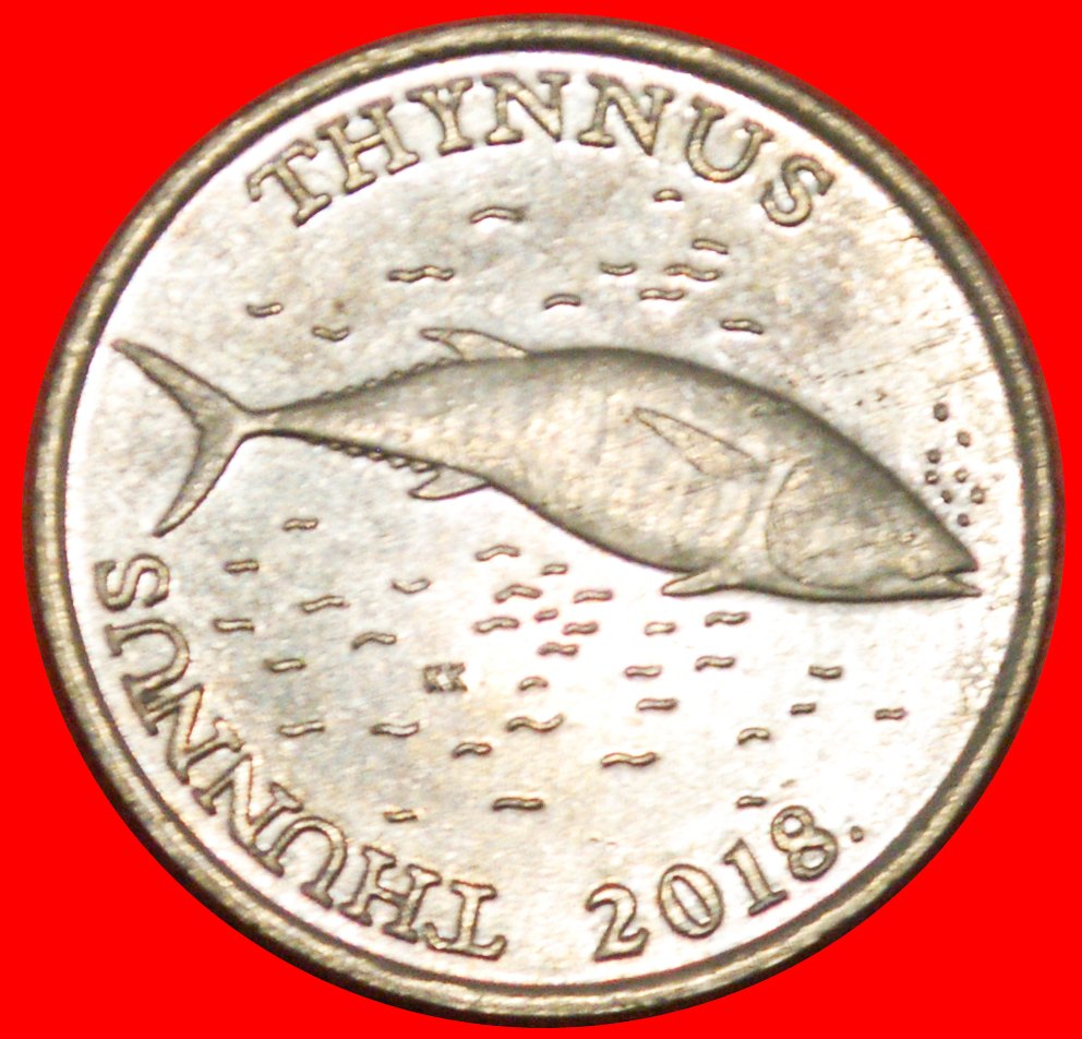  * LATIN FISH (1994-2022): CROATIA ★ 2 KUNAS 2018 UNCOMMON! LOW START★ NO RESERVE!   