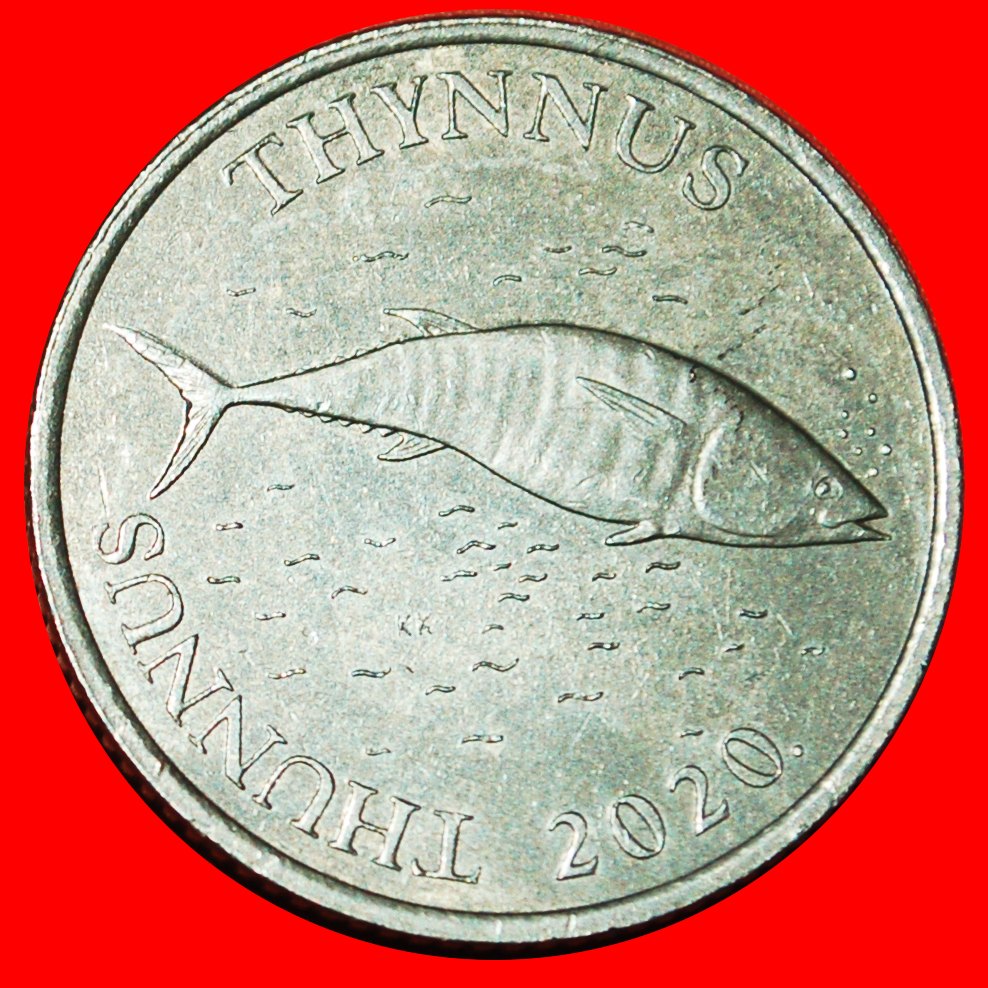  * LATIN FISH (1994-2022): CROATIA ★ 2 KUNAS 2020 UNCOMMON! LOW START★ NO RESERVE!   