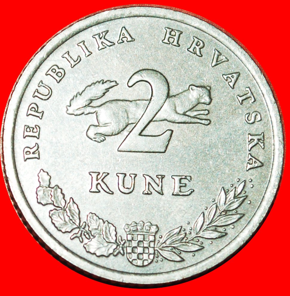  * LATEIN FISCH (1994-2022): KROATIEN ★ 2 KUNA 2020 UNGEWÖHNLICH! OHNE VORBEHALT!   