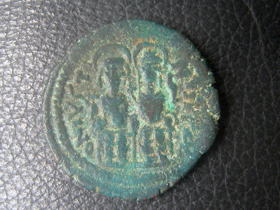  Byzanz Justinus II Follis Nicomedia 575/576 Sophia   