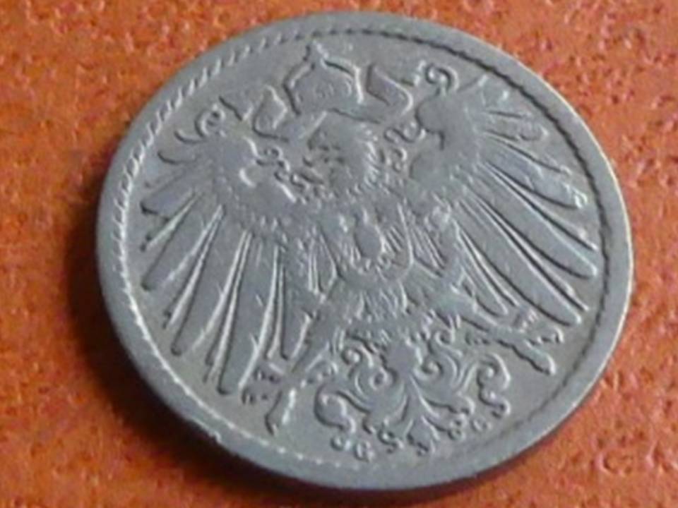  Deutschland Kaiserreich 5 Pfennig 1899 G, seltener Jahrgang   