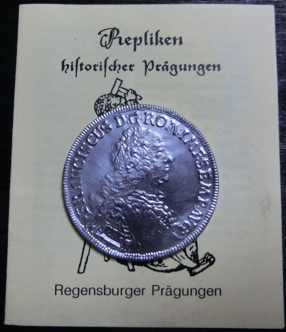  Replik eines Regensburger Talers   