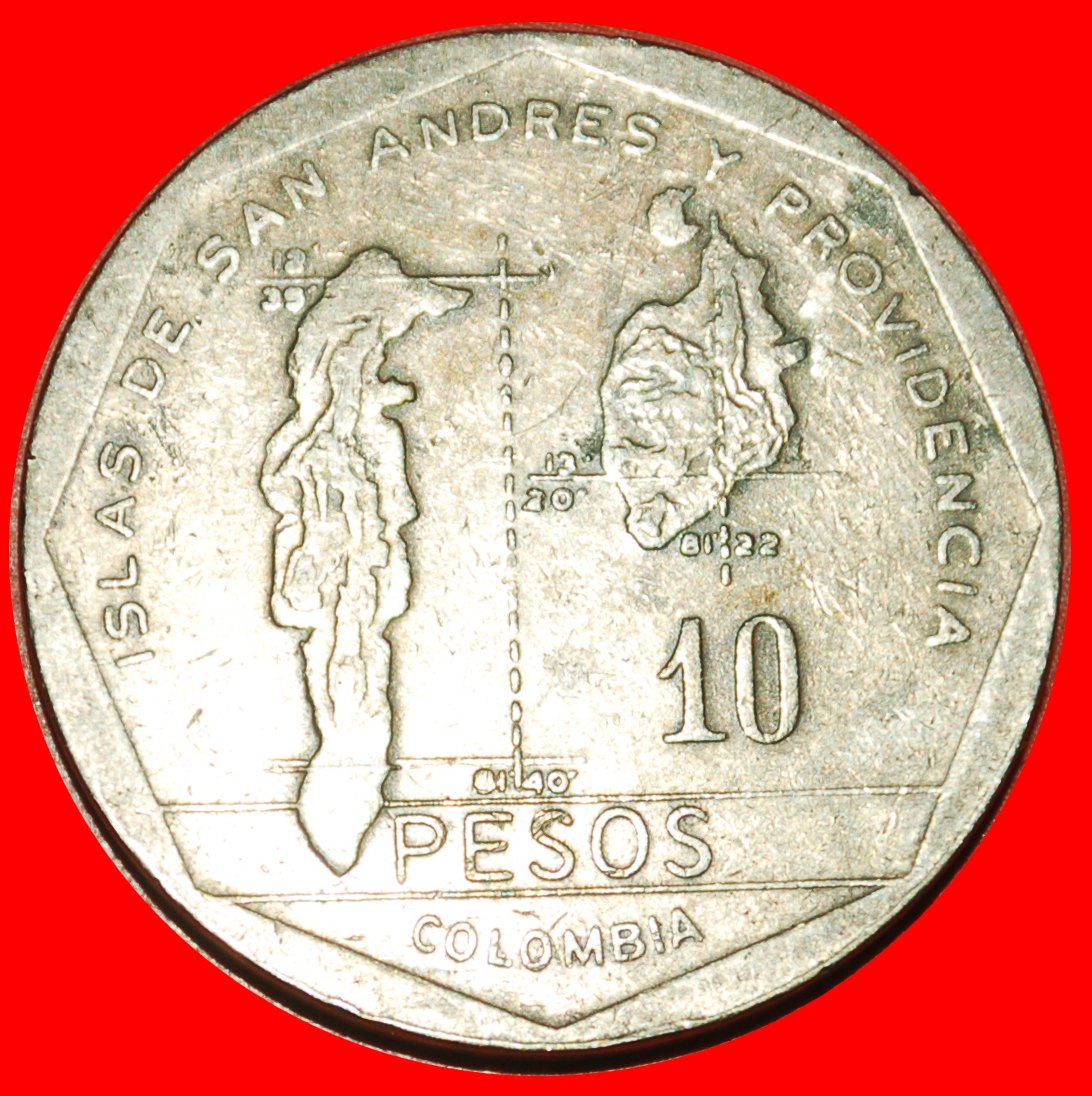  * MAP (1981-1989): COLOMBIA ★ 10 PESOS 1981 CORDOVA (1799-1829)! LOW START ★ NO RESERVE!   