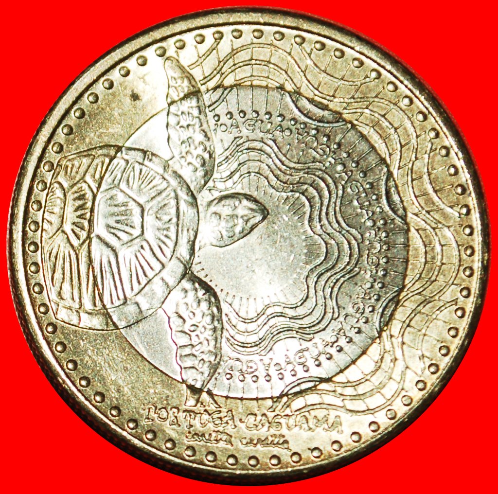  * SLOVAKIA (2012-2024): COLOMBIA ★ 1000 PESOS 2014 TURTLE UNC MINT LUSTRE! LOW START ★ NO RESERVE!   