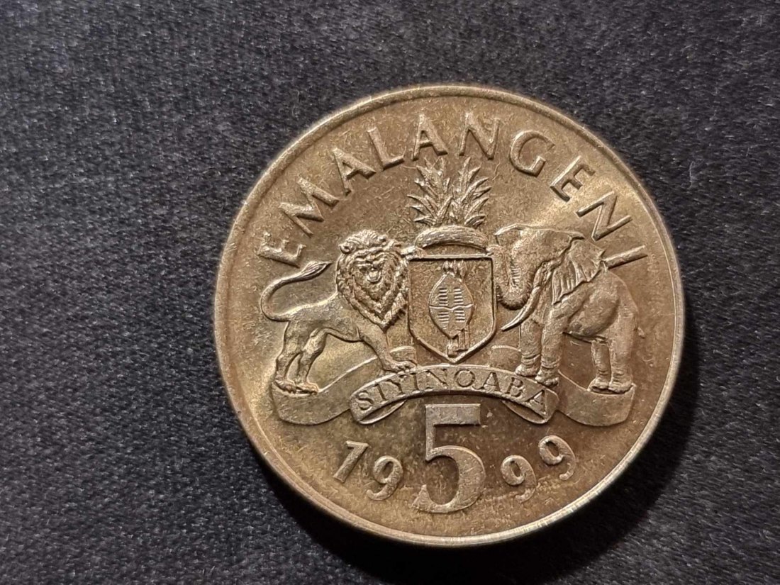  Swaziland 5 Emalangeni 1999 VZ   