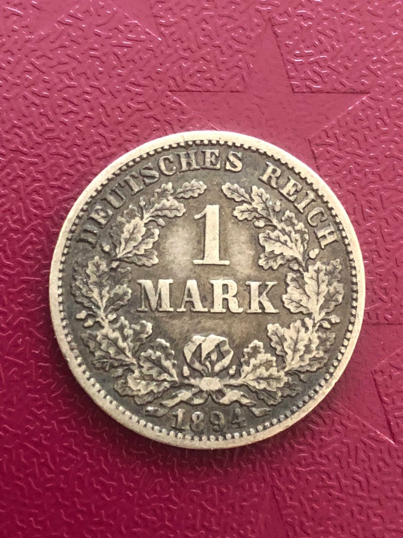  1 Mark 1894 G   