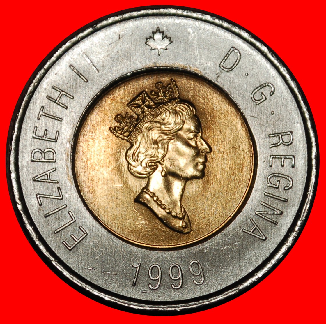  Ⰶ NUNAVUT NOT MULE: CANADA ★ 2 DOLLARS 1999 UNC! ELIZABETH II (1953-2022)★ LOW START ★ NO RESERVE!   