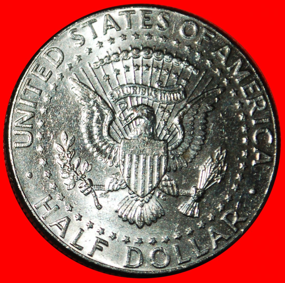  Ⰶ EAGLE (1964-2024): USA ★ 1/2 DOLLAR 2001D KENNEDY (1960-1963)! MINT LUSTRE★LOW START ★ NO RESERVE!   