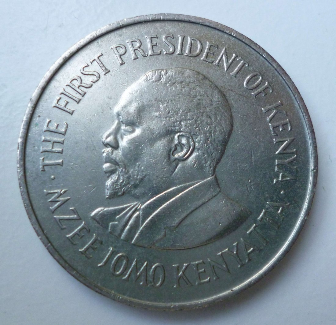  Kenia 2 Shillings 1969 Büste von Mzee Jomo Kenyatta   