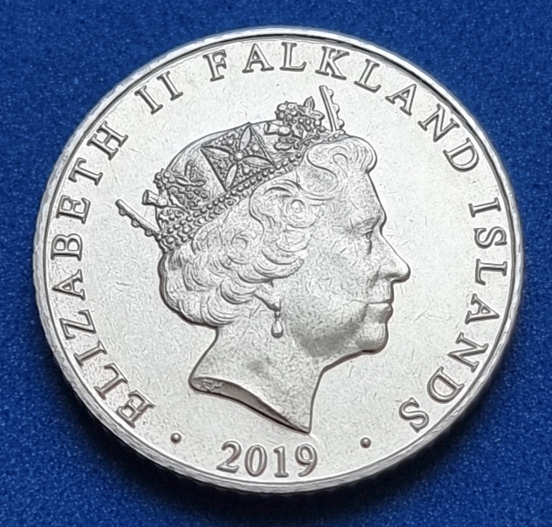  17052(11) 5 Pence (Falkland-Inseln) 2019 in UNC ....................... von Berlin_coins   