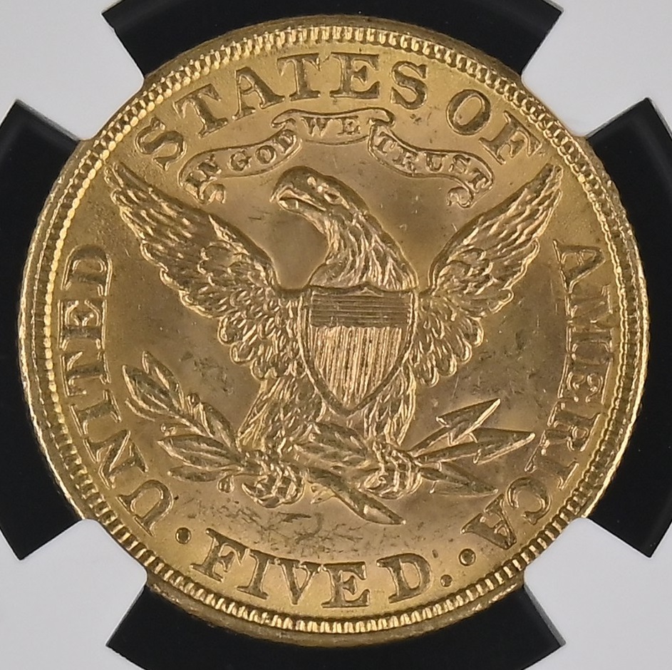  USA 5 Dollar 1901 | NGC MS63 | Liberty Head   