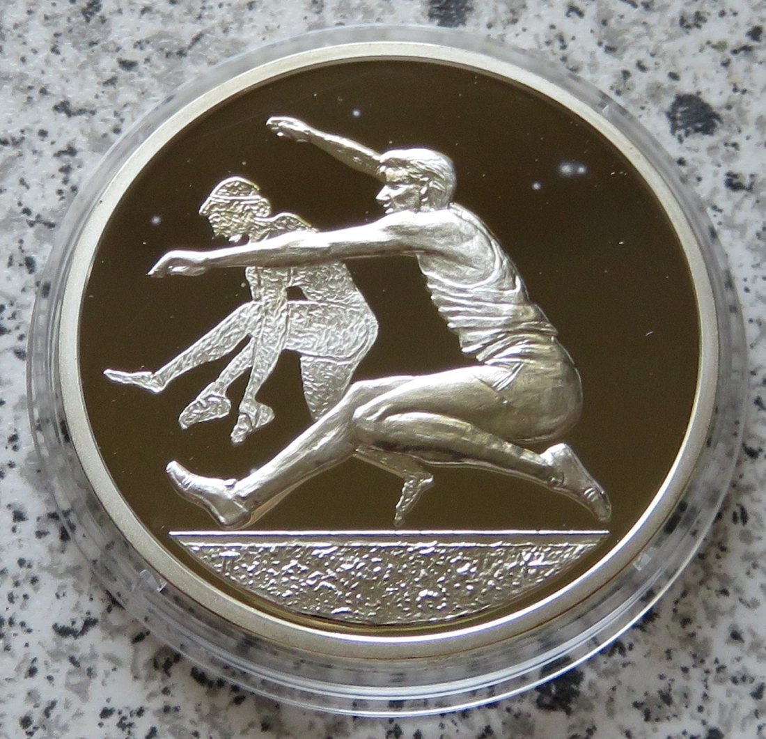  Griechenland 10 Euro 2003 Olympische Spiele 2004 - Weitsprung   